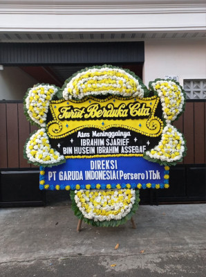 Papan Bunga Duka di Pisangan