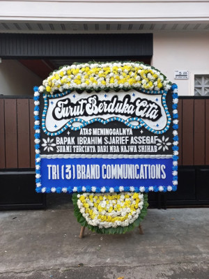 Papan Bunga Duka di Pisangan